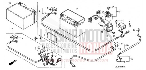 BATTERIE CB1300A5 de 2005